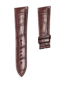 Bvlgari BvlgariBvlgari 101367 Cane Grain Alligator Leather Brown Front