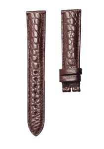 Carl F. Bucherer Adamavi 00.10305.02.26.01 Alligator Watch Strap Brown Round Grain Front
