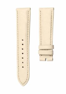 Beige smooth calf leather watch strap for Gucci G‑TIMELESS 561376 IAMB0 8757
