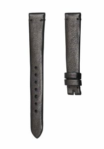 14mm black smooth calf leather watch strap for Gucci G‑TIMELESS 561376 IAMB0 8757