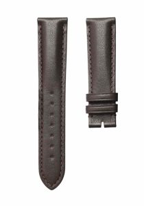 Dark Brown smooth calf leather watch strap for Gucci G‑TIMELESS 561376 IAMB0 8757