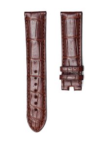 Montblanc Star Legacy U0108736 Alligator Leather Watch Strap Brown Front