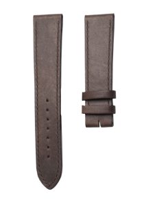 Nomos Tangente 123 Crazyhorse Leather Watch Strap Dark Brown Front