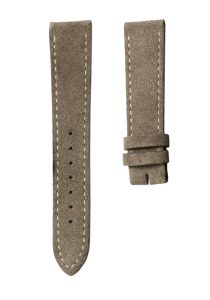 Nomos Tangente 123 Suede Leather Watch Strap Light Green Front