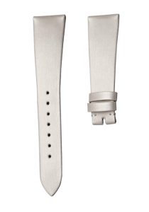 Patek Philippe Complications 4936R-001 Silk Fabric Watch Strap Vertical Grain white Front