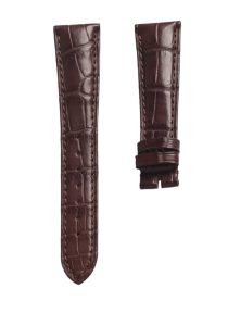 Patek Philippe Complications 5035J Alligator Leather Watch Strap Brown Front