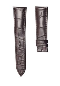 Brown Alligator Watch Strap For Piaget Black-Tie G0A33070
