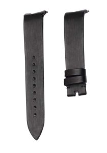 Black Claf Leather Watch Strap For Piaget Limelight Gala G0A38160