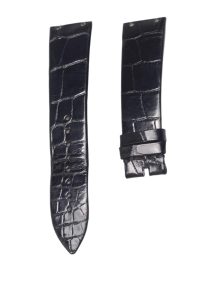 Black Cane Grain Alligator Watch Strap For Piaget Limelight Magic Hour G0A32096