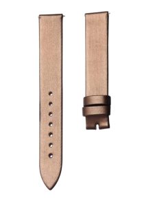 Brown Silk Stripe Watch Strap For Piaget Possession G0A35084