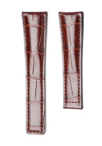 Tag Heuer Carrera WAR5011.FC6291 WAS2140.FC8176 Alligator Leather Watch Strap Brown Thickness 3mm Straight End Front