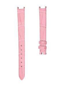 Van Cleef & Arpels Sweet Alhambra VCARO21600 Alligator Leather Watch Strap Pink Front
